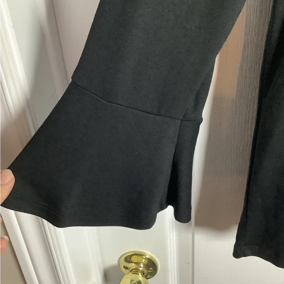Loft 3/4 bell sleeve top with back keyhole detail - Picture 4 of 8